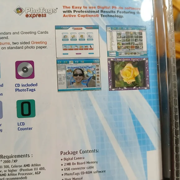 Micros Sleek Black Digital Camera - Picture 4 of 8